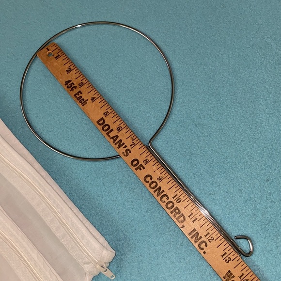 MESH cloth fine strainer filters (3) and stainless steel handle washable NEW - Picture 4 of 4